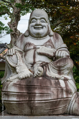 Obraz na płótnie Stone statue of