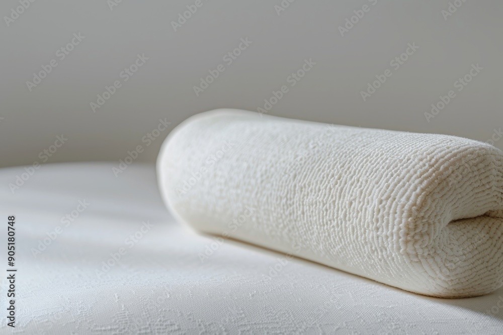 A person relaxes with a yoga bolster, surrounded by calming atmosphere. The bolster provides comfort and support for a peaceful pose. A person relaxes with a yoga bolster, surrounded by calming atmosphere. The bolster provides comfort and support for a peaceful pose.