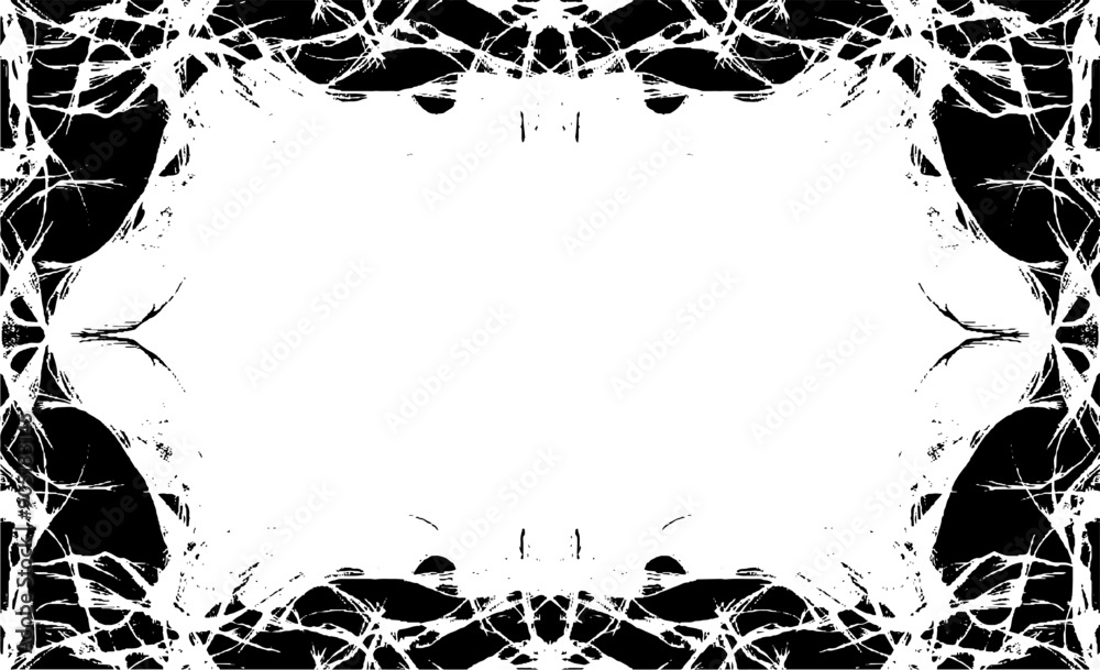 Scratched Frame. Grunge Urban Background Texture Vector. Dust Overlay. Distressed Grainy Grungy Framing Effect. Distressed Backdrop Vector Illustration. EPS 10.