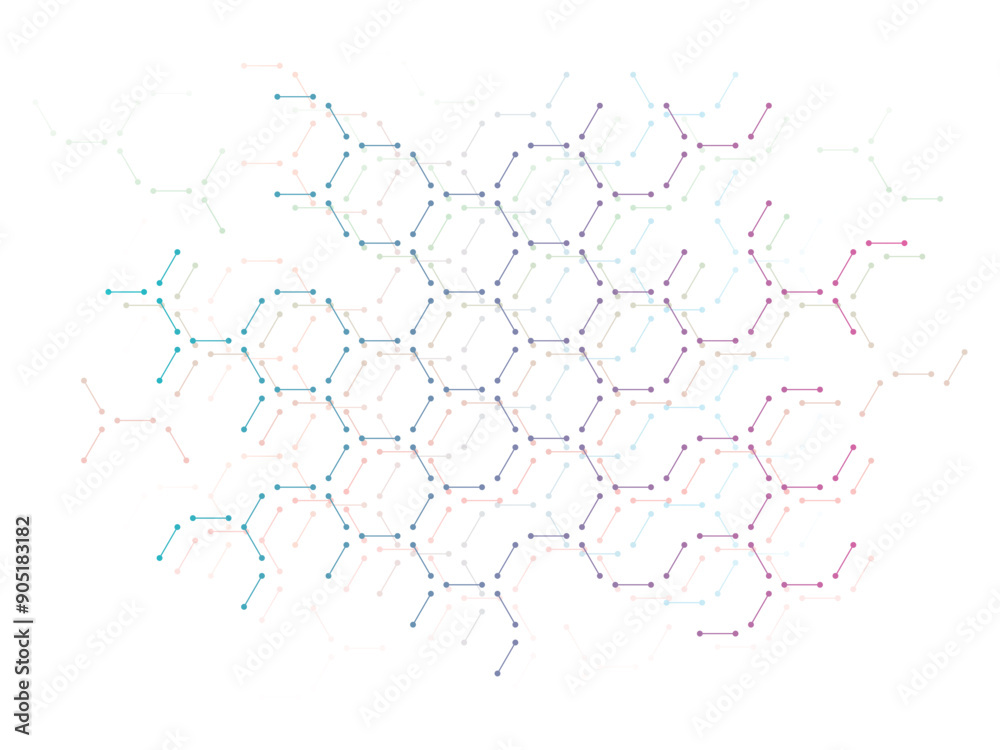 hexagon background. scientific background. hexagon background for business, education, science hexagon background. scientific background. hexagon background for business, education, science