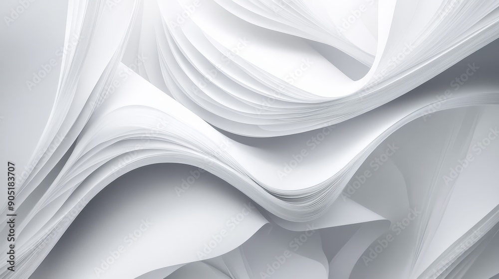 Abstract White and Gray Background for Book Design Generative AI Abstract White and Gray Background for Book Design Generative AI