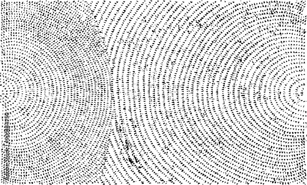 Vector fabric texture. Distressed texture of weaving fabric. Grunge background. Abstract halftone vector illustration. Overlay to create interesting effect and depth. Black isolated on white. EPS10.