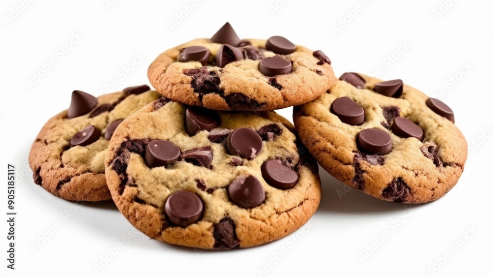 Deliciously tempting chocolate chip cookies Deliciously tempting chocolate chip cookies