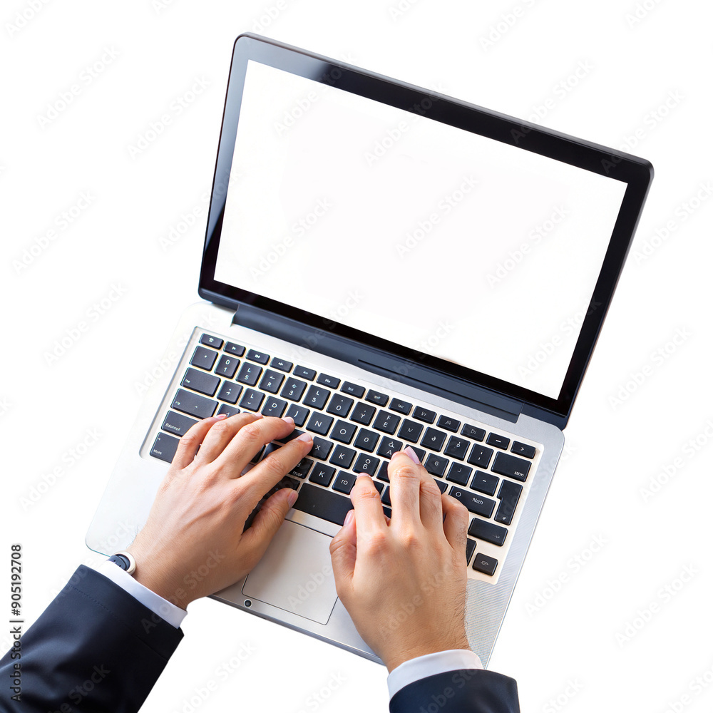 Hands typing on laptop keyboard Hands typing on laptop keyboard