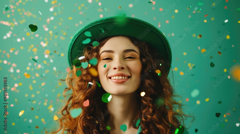 Green Hat and Confetti: Celebrating St. Patrick's Day in Style Green Hat and Confetti: Celebrating St. Patrick's Day in Style