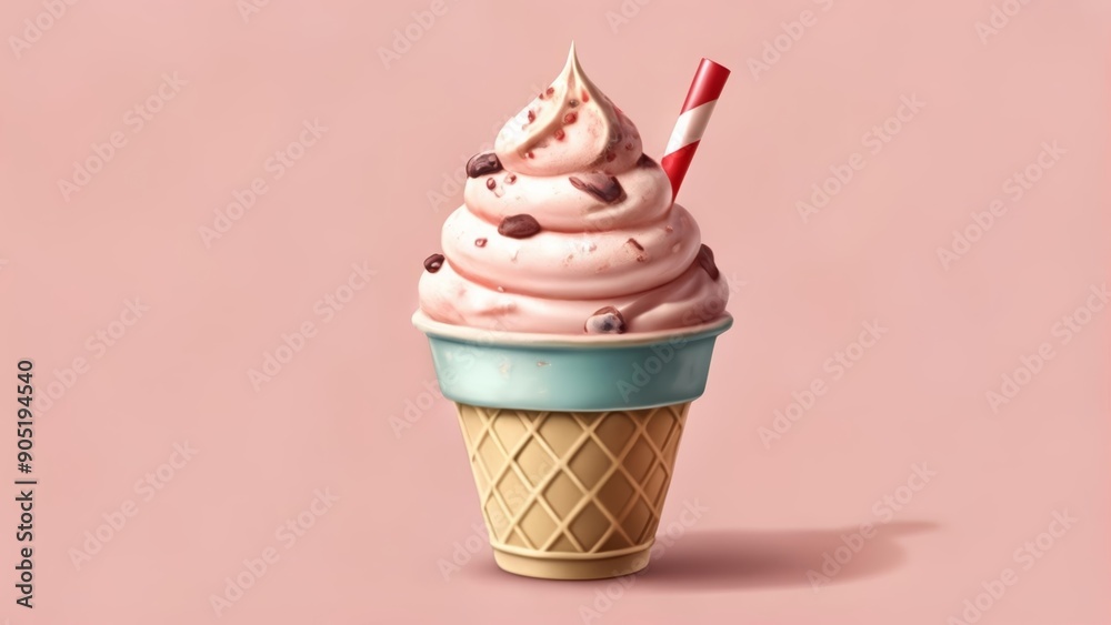Deliciously indulgent ice cream treat Deliciously indulgent ice cream treat
