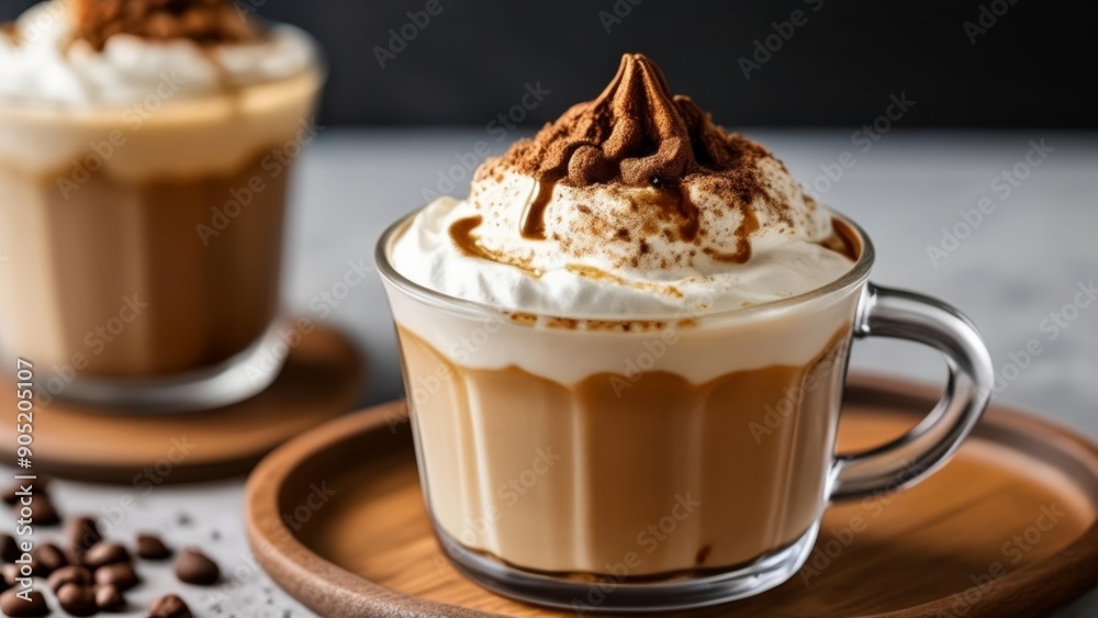 Indulge in a frothy coffee delight Indulge in a frothy coffee delight