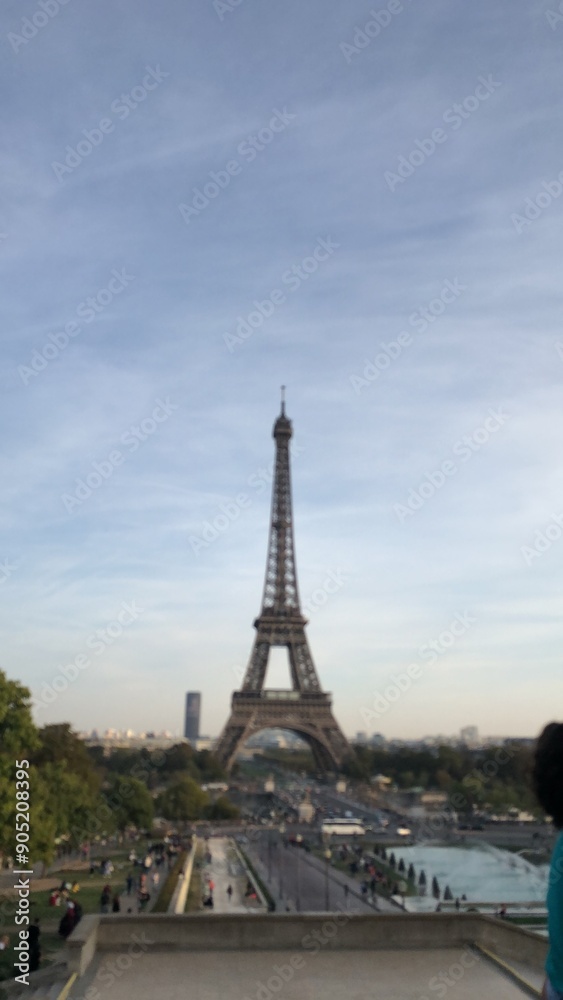 Naklejka premium Paris, Effeil Tower