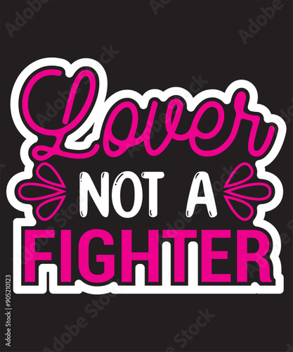 Breast cancer t-shirt design
