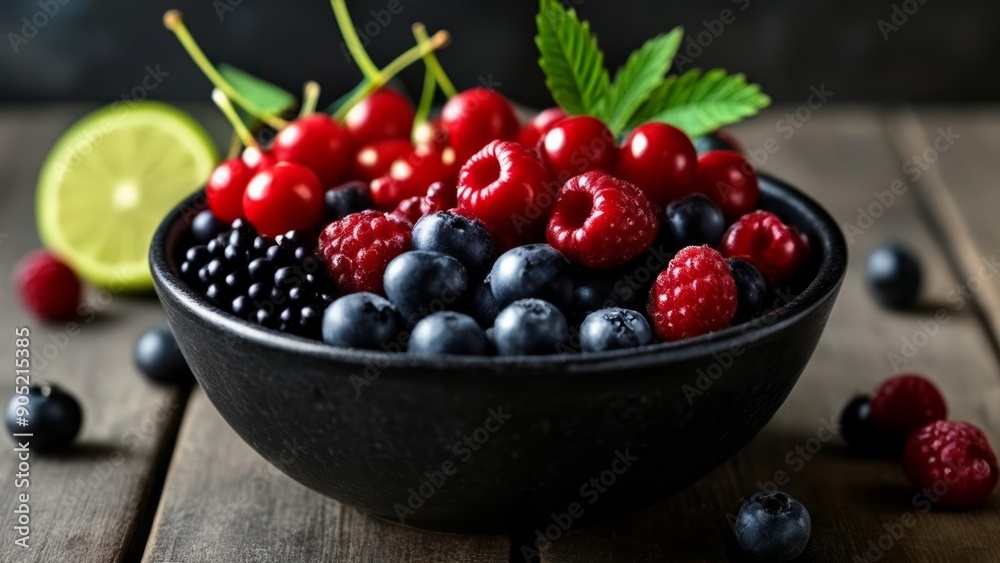 Freshly picked berries a summer delight Freshly picked berries a summer delight