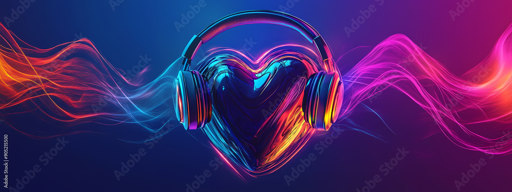 Obraz premium Electronic Love
