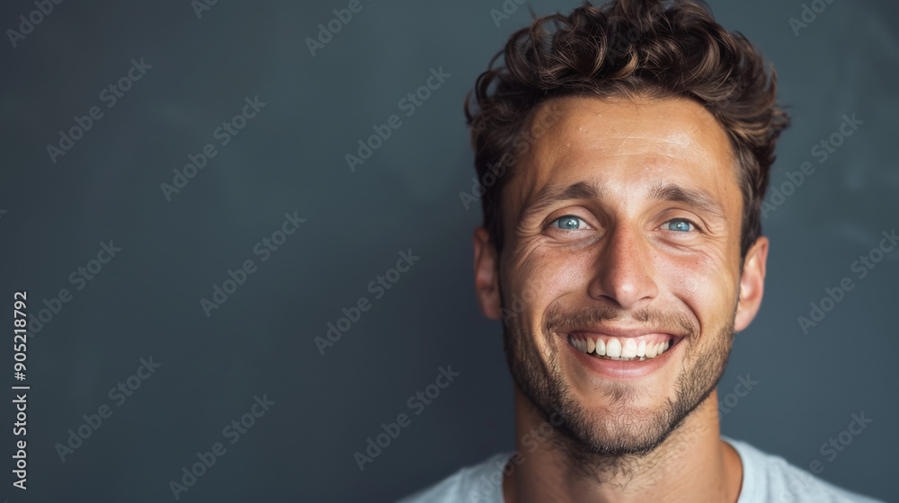 Happy Smiling Man, Joyful Blogger Happy Smiling Man, Joyful Blogger