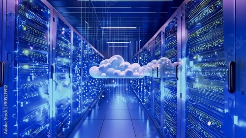 big data center cloud computing cloud services