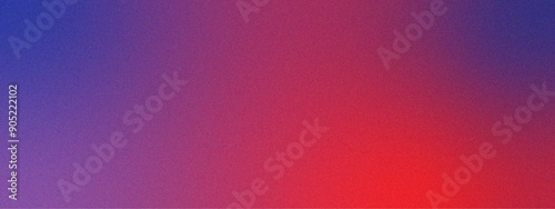 Abstract colors gradient background, red orange purple blurred wave on dark, grain texture. Colorful background with gradient mixed colors. Textured with rough grain, noise, and bright spots.	