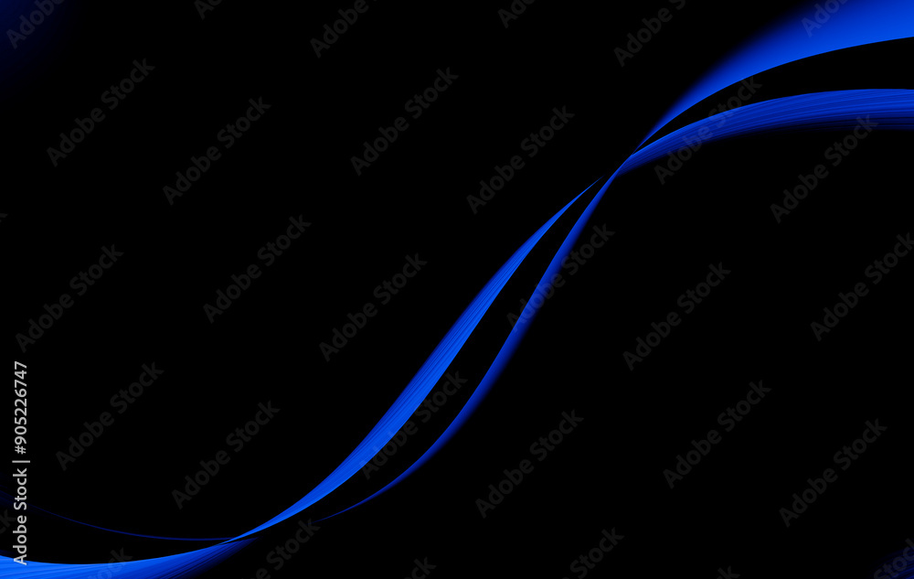 Naklejka premium abstract blue and black are light pattern with the gradient is the with floor wall metal texture soft tech diagonal background black dark clean modern.