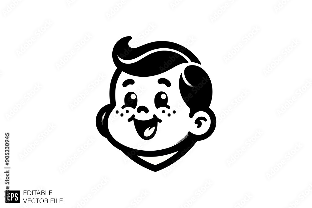 baby face cartoon black and white vector clip art silhouette graphic design baby face cartoon black and white vector clip art silhouette graphic design