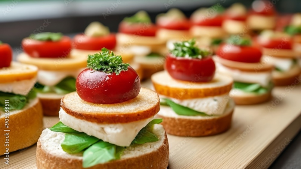 Deliciously stacked appetizers ready to impress Deliciously stacked appetizers ready to impress