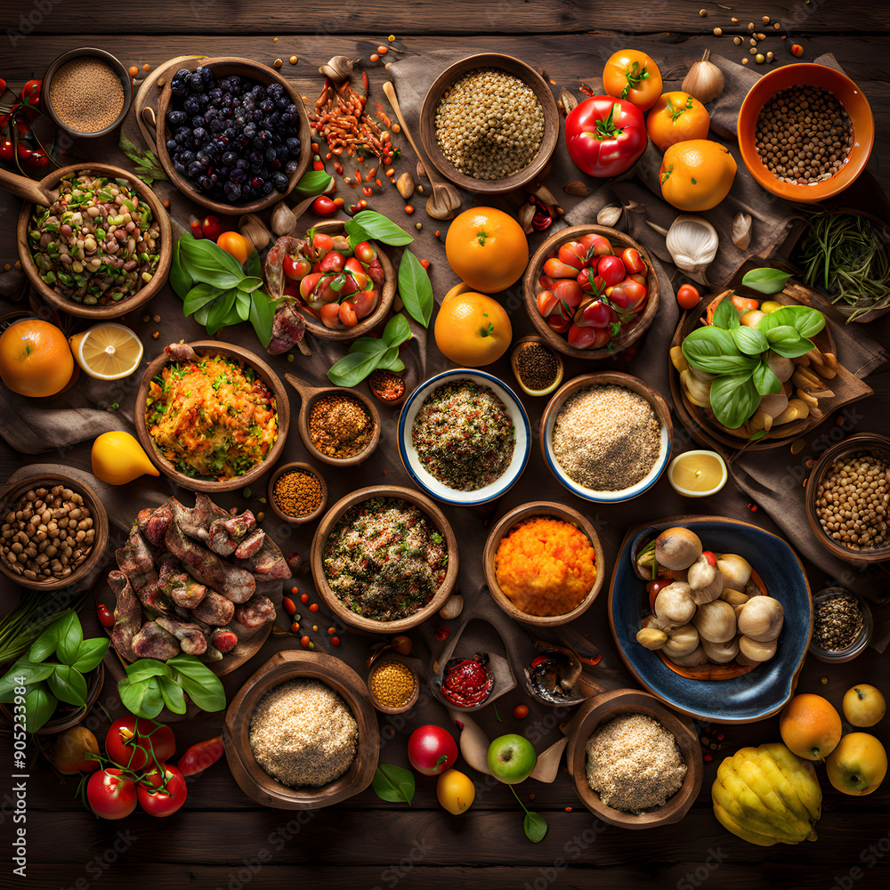 World Food Day - Foods - illustration - isolated World Food Day - Foods - illustration - isolated