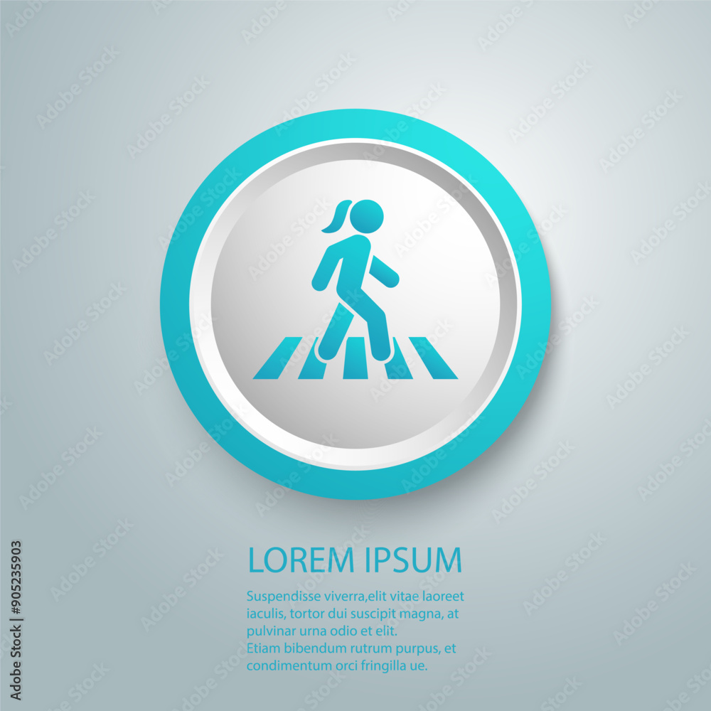 Walk icon symbol logo vector template Walk icon symbol logo vector template