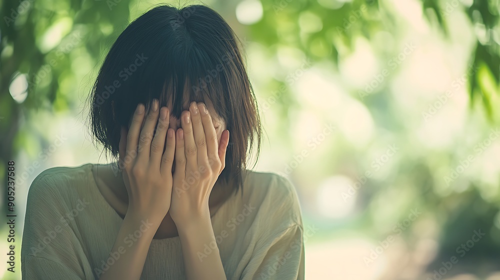 Emotional Distress: A Woman's Struggle with Overwhelming Feelings Emotional Distress: A Woman's Struggle with Overwhelming Feelings