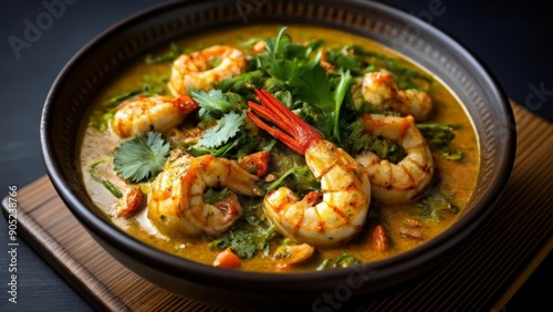  Delicious shrimp curry ready to be savored