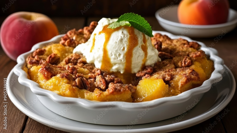  Delicious dessert ready to be savored
