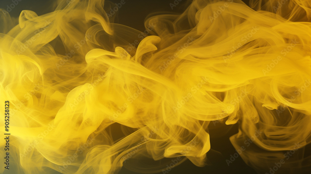 Fototapeta premium yellow smoke texture background