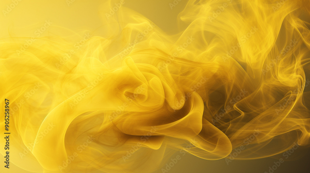 Fototapeta premium yellow smoke texture background