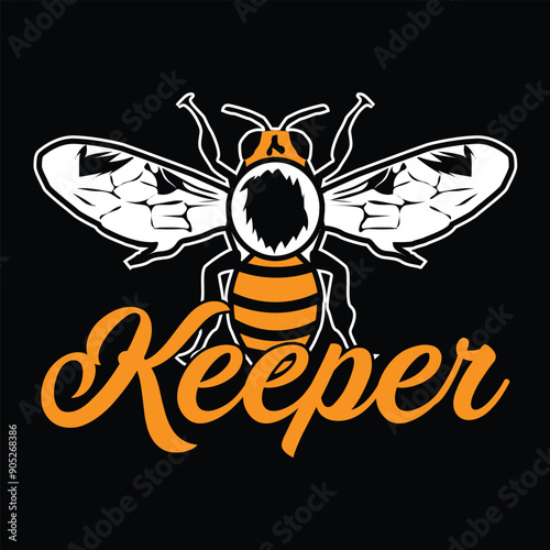 Vintage Beekeeping , beekeeper, underestimate an old man t-shirt design