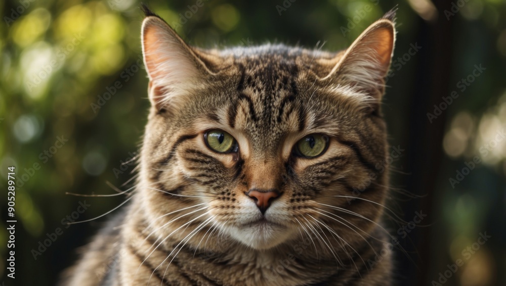Adorable Tabby Cat Clipart Classic MMarkings Adorn this Whiskered Felines Forehead. Adorable Tabby Cat Clipart Classic MMarkings Adorn this Whiskered Felines Forehead.