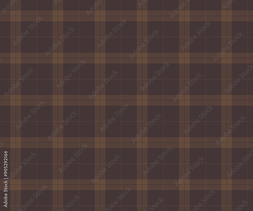 Plaid pattern, brown, yellow, seamless pattern for textiles and design of clothing, skirts, pants, aprons, tablecloths, blankets or decorative fabrics. Vector illustration. Plaid pattern, brown, yellow, seamless pattern for textiles and design of clothing, skirts, pants, aprons, tablecloths, blankets or decorative fabrics. Vector illustration.