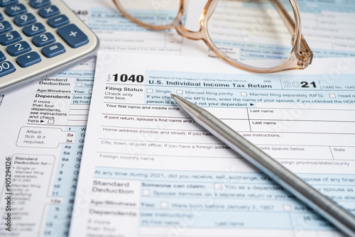 Form 1040, U.S. Individual Income Tax Return, tax forms in the U.S. tax system.