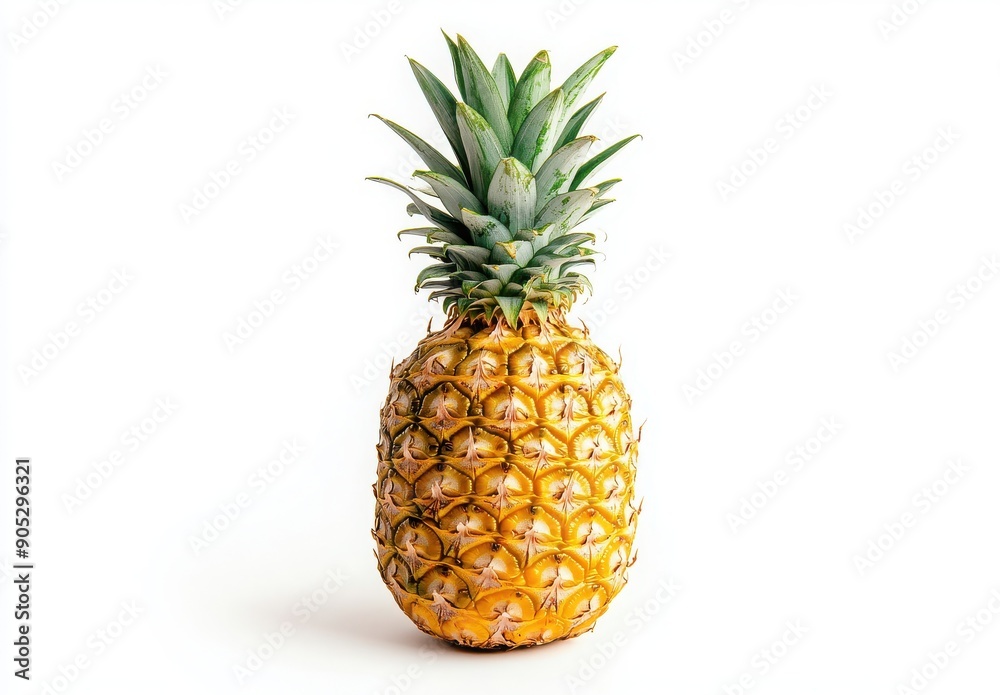 Pineapple isolated on white background Photos in high resolution. Pineapple isolated on white background Photos in high resolution.