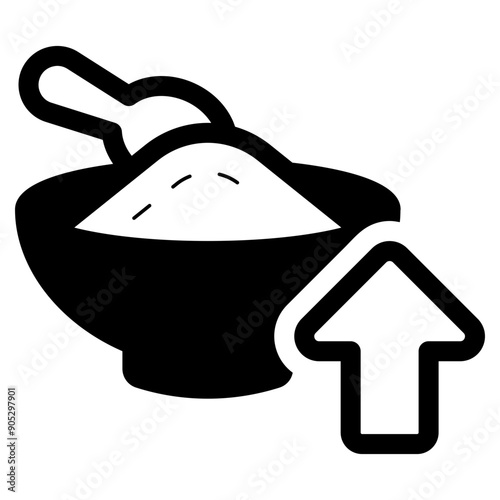increased food appetite icon
