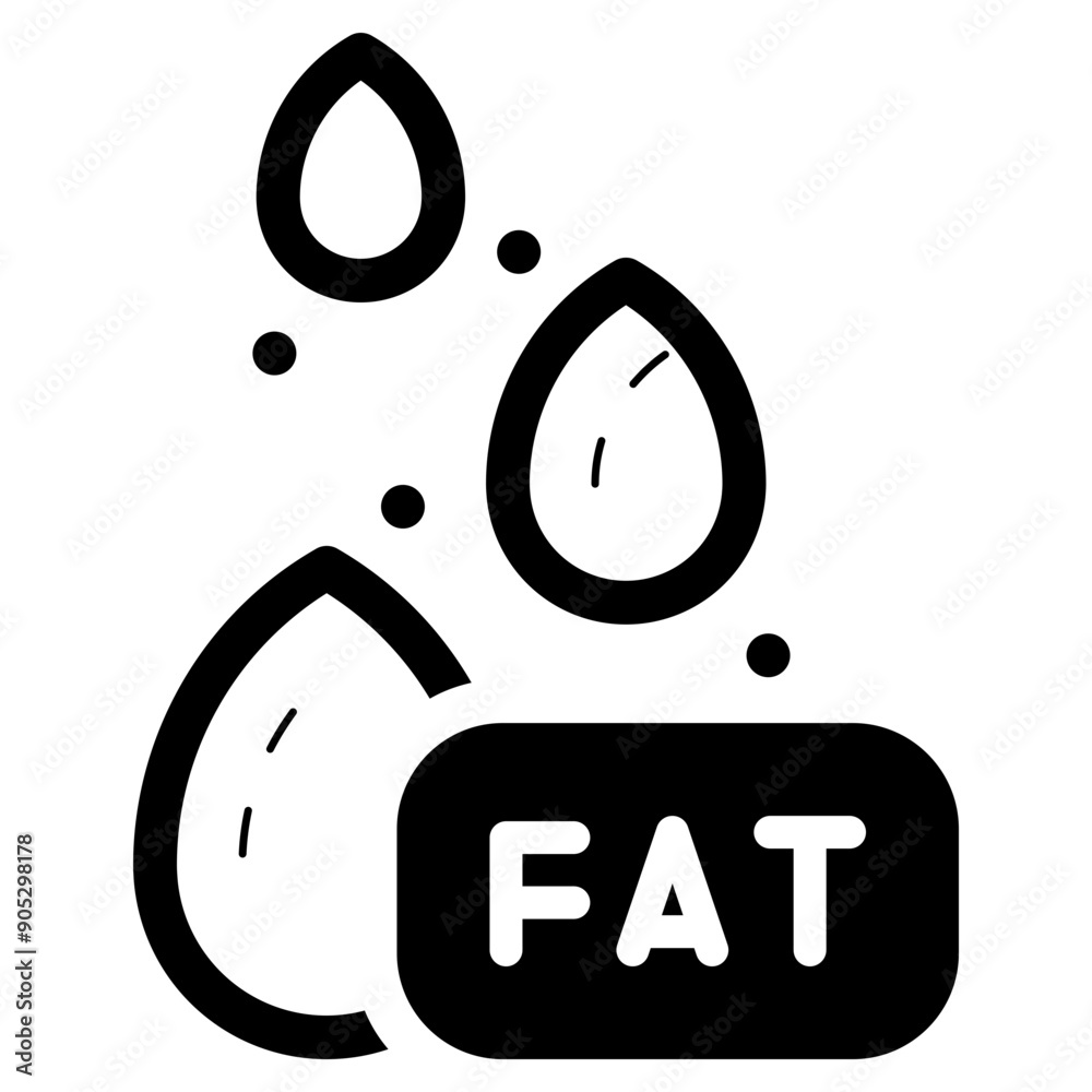 fat nutrients icon fat nutrients icon