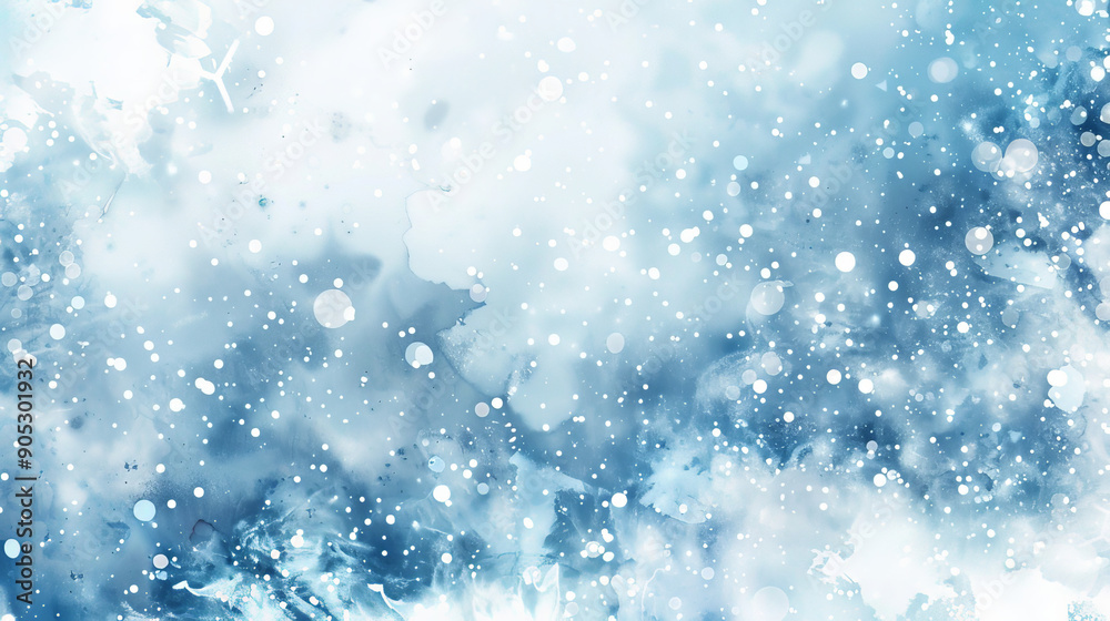 A snowy abstract background with a watercolor effect, featuring soft, blended shades of white and blue. The artistic design adds a dreamy and serene feel. A snowy abstract background with a watercolor effect, featuring soft, blended shades of white and blue. The artistic design adds a dreamy and serene feel.
