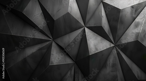 Black tone pattern wallpaper