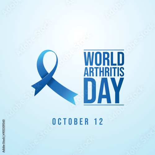 vector graphic of World Arthritis Day ideal for World Arthritis Day celebration.