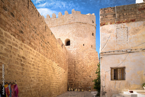 Skifa Kahla, also known as Bab Zouila, is a fortified gate that is one of the few remains of the ancient defensive walls of Mahdia in Tunisia.