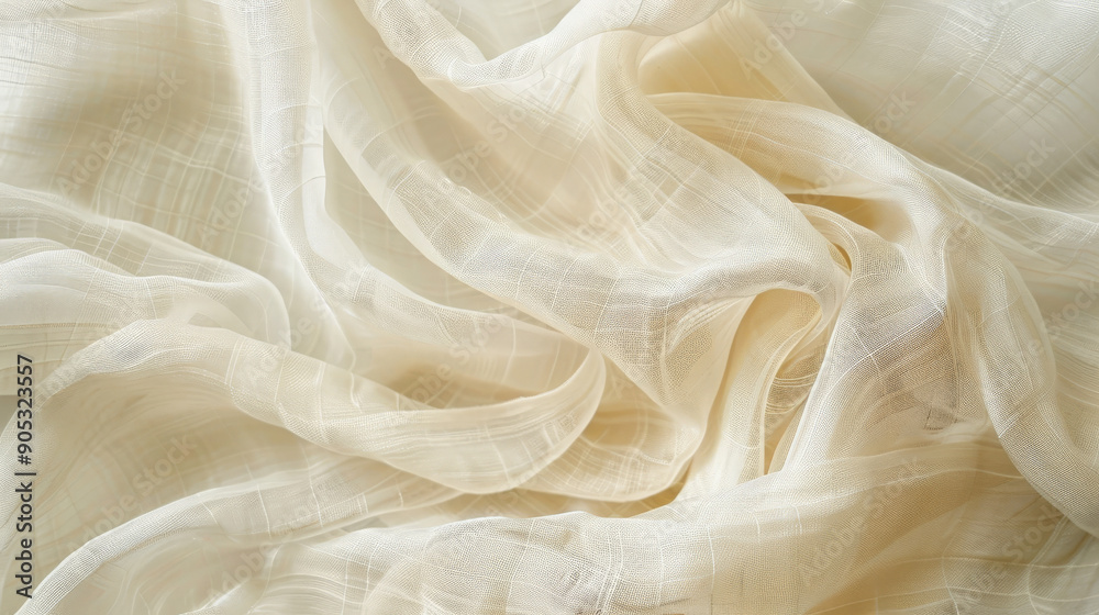 A cream textured background with a light, airy gauze texture. The open weave adds a delicate, ethereal quality. A cream textured background with a light, airy gauze texture. The open weave adds a delicate, ethereal quality.