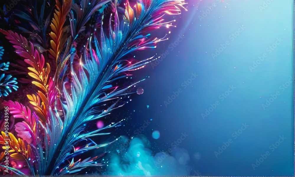 Fototapeta premium Vibrant Color Explosion