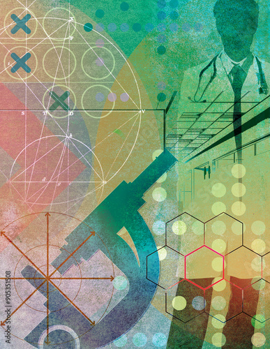 Hospital doctor and medical research