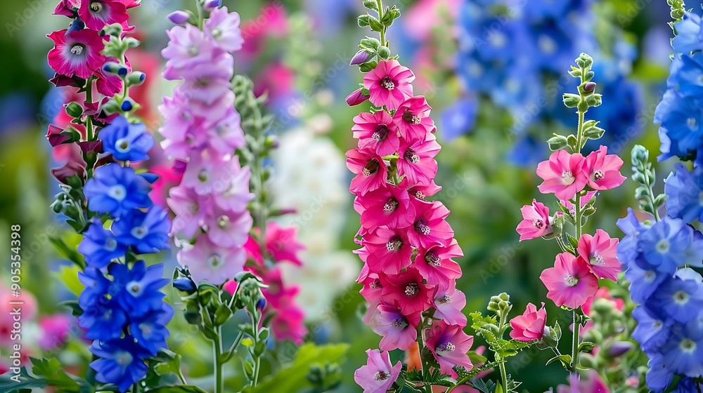 Colorful Flowers in Bloom Photography Colorful Flowers in Bloom Photography
