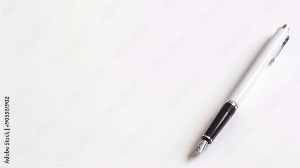 Felt pen on white background Felt pen on white background