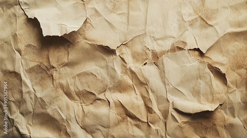 Antique Appeal: Weathered Paper with Vintage Design