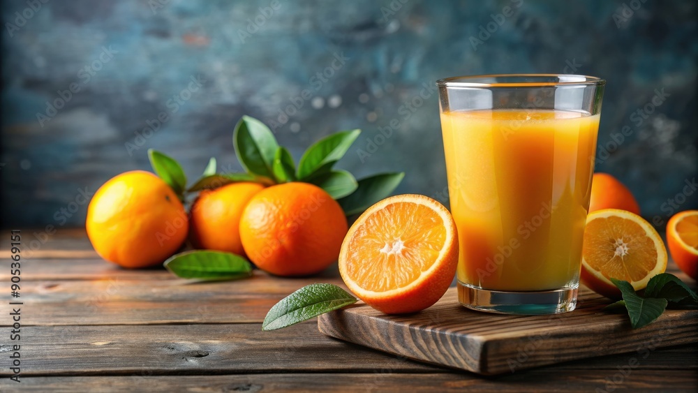 Refreshing glass of freshly squeezed orange juice , citrus, drink, beverage, healthy, vitamin C, vibrant, breakfast, morning Refreshing glass of freshly squeezed orange juice , citrus, drink, beverage, healthy, vitamin C, vibrant, breakfast, morning