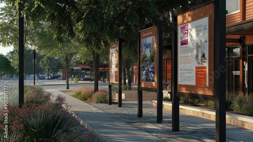 Community Center Notice Board Mockup | Notice Board Mockup | Mockup