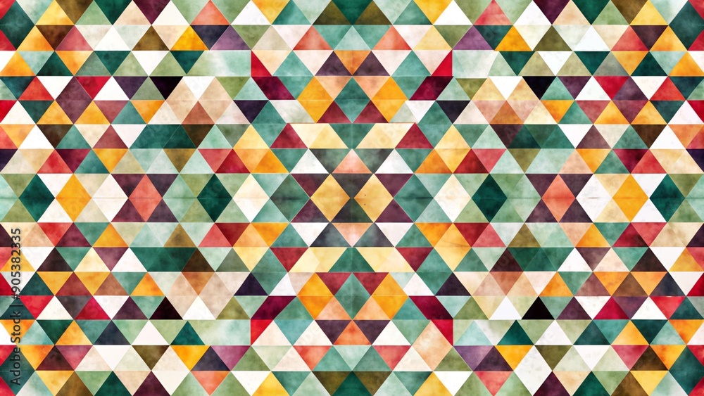 Vibrant Geometric Mosaic Pattern for Creative Designs Vibrant Geometric Mosaic Pattern for Creative Designs