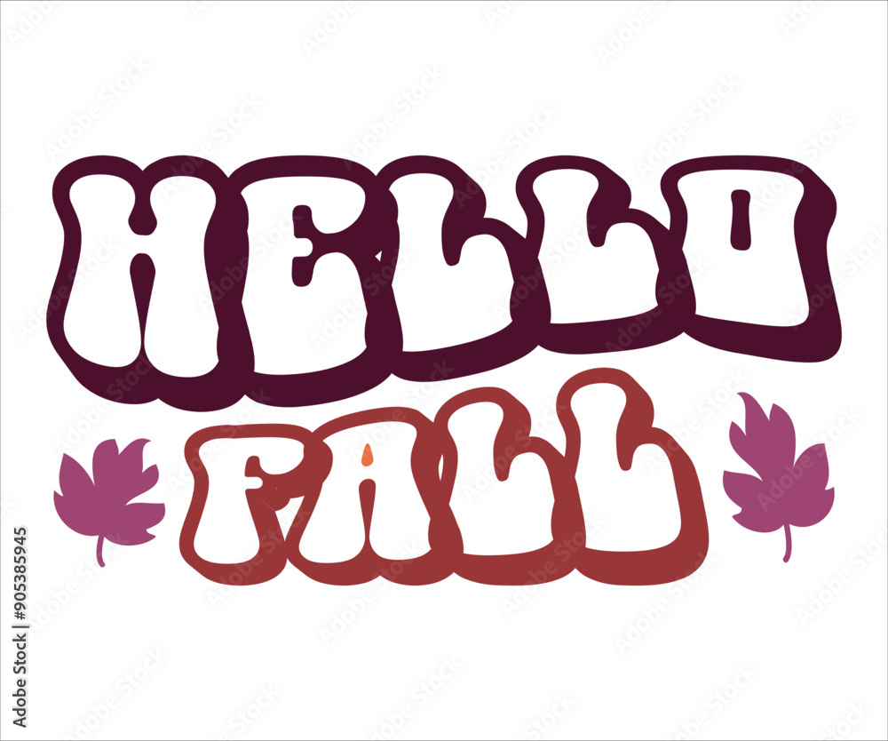 Hello Fall Retro Svg,Says Svg,Funny Svg,Pumpkin Svg,Fall Svg,Autumn Svg ...