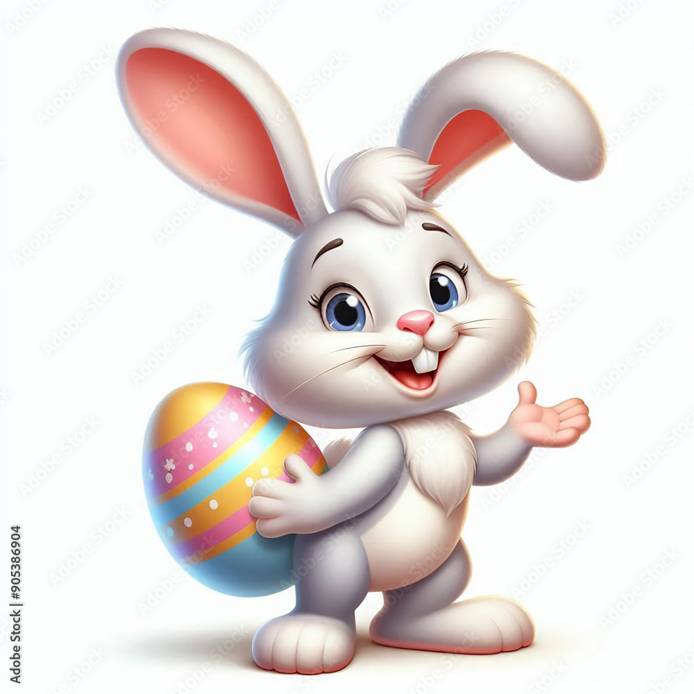 Cheerful Bunny Icon Cheerful Bunny Icon